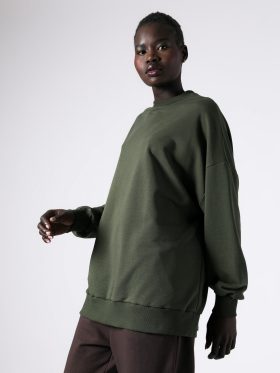 Μπλούζα oversized-Khaki