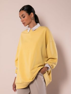 Μπλούζα oversized-Lemon