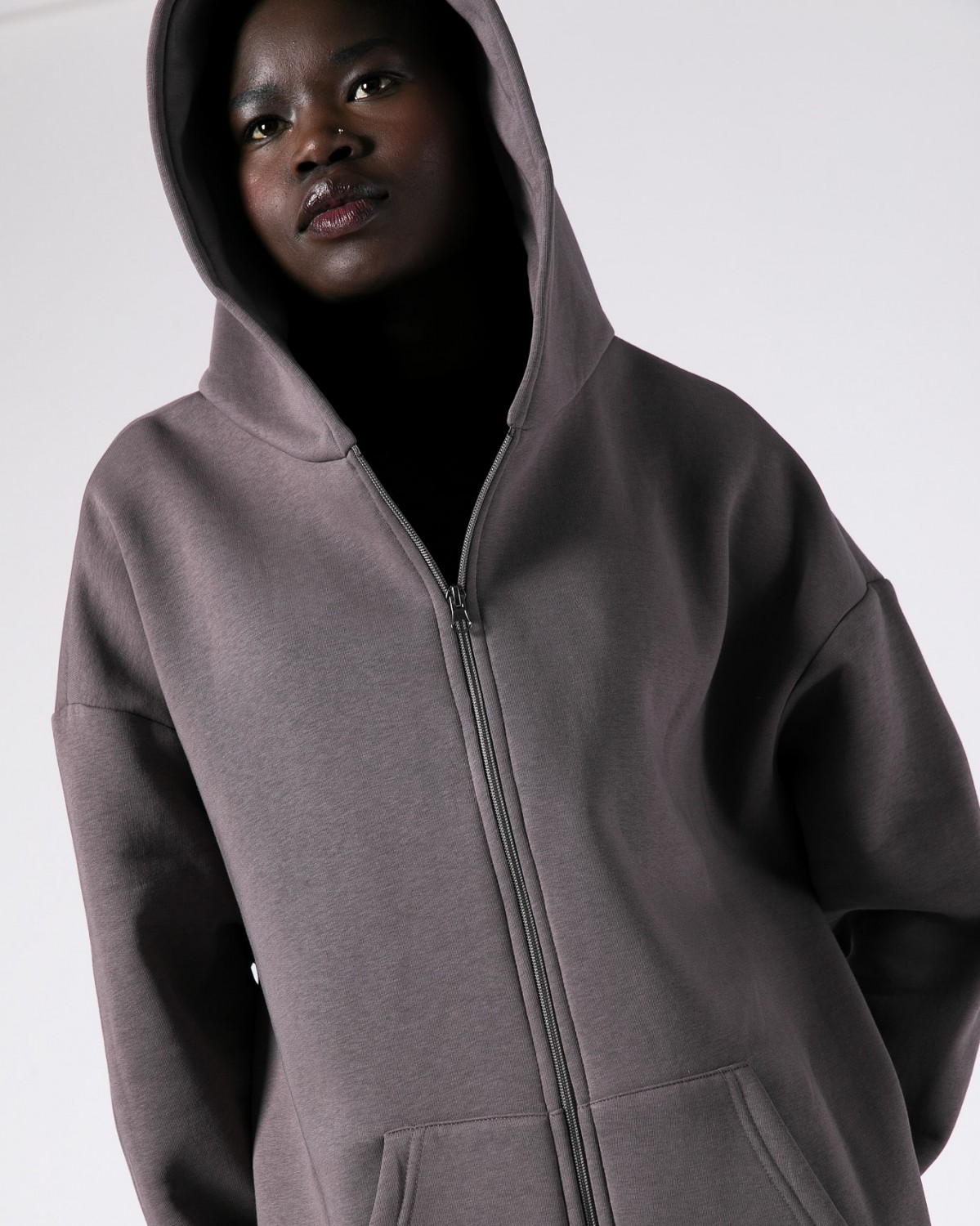 ζακετα φουτερ με κουκουλα-ανθρακι 2