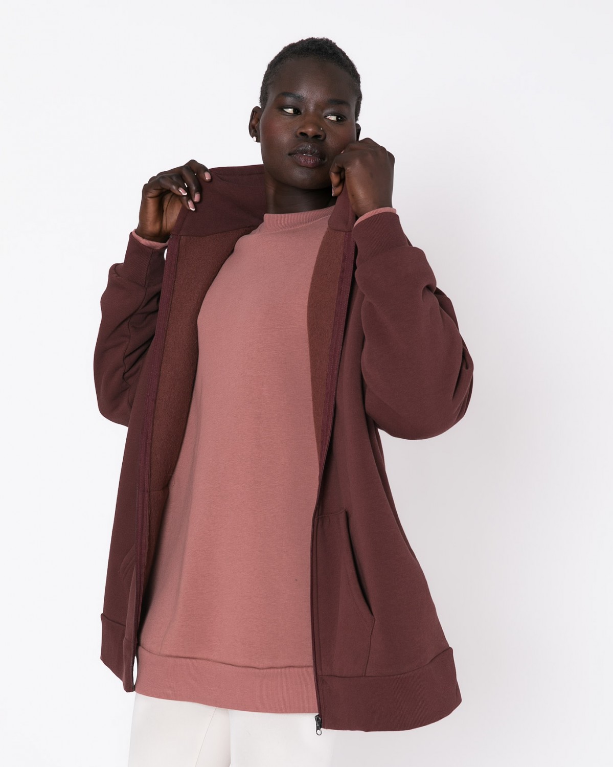 ζακετα φουτερ με κουκουλα-καφε 6