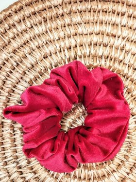 Scrunchie Velvet Red