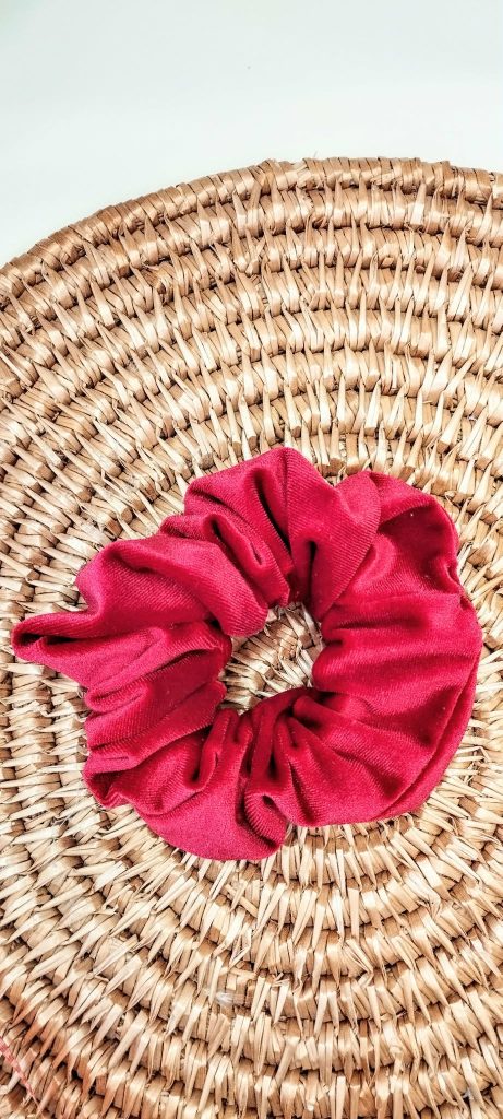 Scrunchie Velvet Red