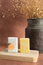 Χειροποίητο φυσικό σαπούνι "Μέντα - Γκρέιπφρουτ"