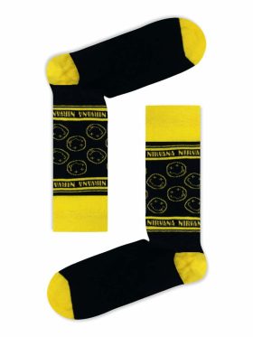 Βαμβακερή Κάλτσα με Σχέδια - Nirvana