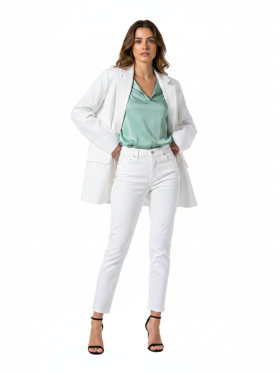 Σακάκι oversized - Λευκό