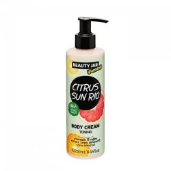 Toning Body Cream- “YUMMY” CITRUS SUN RIO -Beauty Jar  250ml