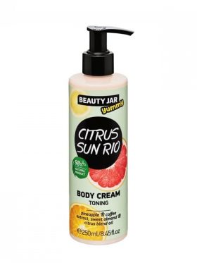 Toning Body Cream- “YUMMY” CITRUS SUN RIO -Beauty Jar  250ml