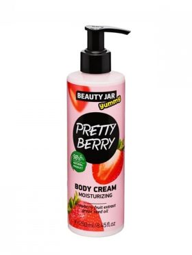 Moisturizing Body Cream “YUMMY” PRETTY BERRY - Beauty Jar -250ml