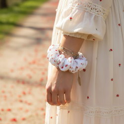 romantic scrunchie