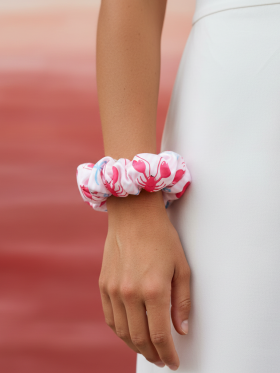 Scrunchie Satin lobster