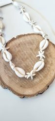 Shell necklace-White