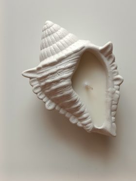 Dream Shell-Soy candle - White