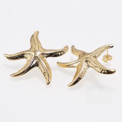 Starfish Σκουλαρίκια-χρυσό