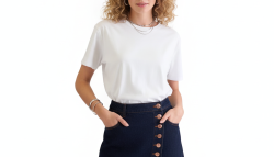 white t-shirt