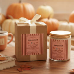cozy mood soy candle