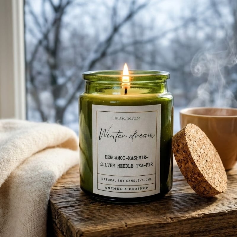 winter dream soy candle
