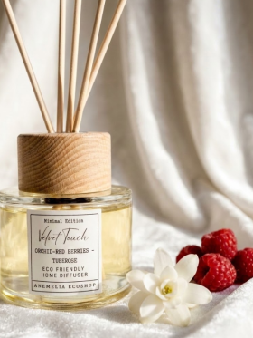 Velvet touch - Οικολογικός αρωματιστής χώρου με fiber στικ -100ml